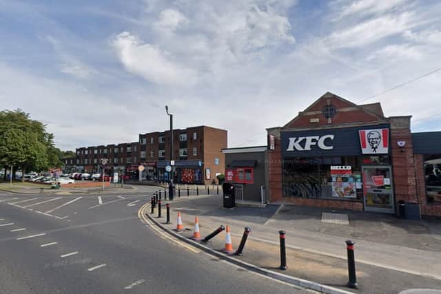 A report by planning officers states that the proposal is for the back unit of a recently converted former shoe repair shop, the front of which is now home to a KFC.
