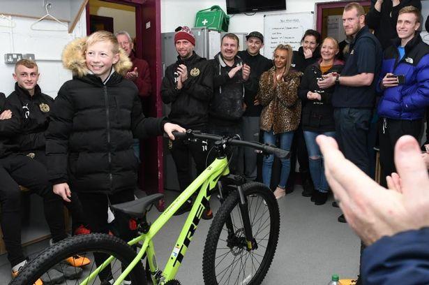 It showed the spirit and characters in the dressing room. When Jak had his bike stolen, the players led by Carl Finnigan took it on themselves to chip in and buy him a new one. Seeing his face when they presented it was a lovely moment.