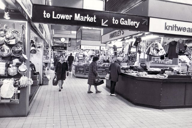 Castle Market was a popular place to shop for decades. It was demolished, and a new indoor market was opened at The Moor