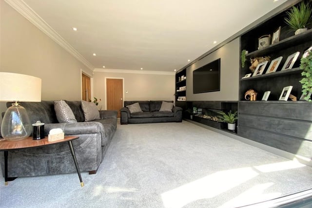This large lounge is a brilliant space to sit and enjoy time with the family, or banish them somewhere else whilst you enjoy your favourite show with a cup of tea.