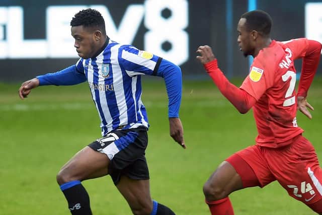 Fisayo Dele-Bashiru played for Sheffield Wednesday and their U23s this past weekend. (Pic Steve Ellis)
