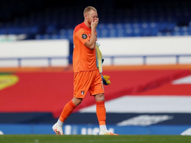 Sheffield United have witnessed a £12m bid for Aaron Ramsdale turned down by Bournemouth. The Blades are the bookies’ favourites to sign him at 1/4 . (Sky Sports)