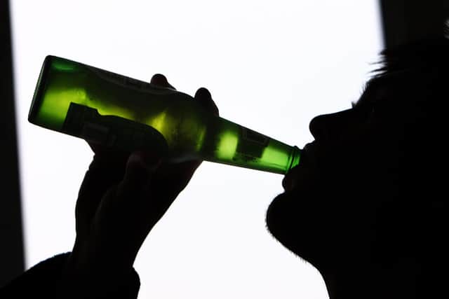 Alcohol related  hospital admissions data has been released.(photo: David Jones/PA Wire ).