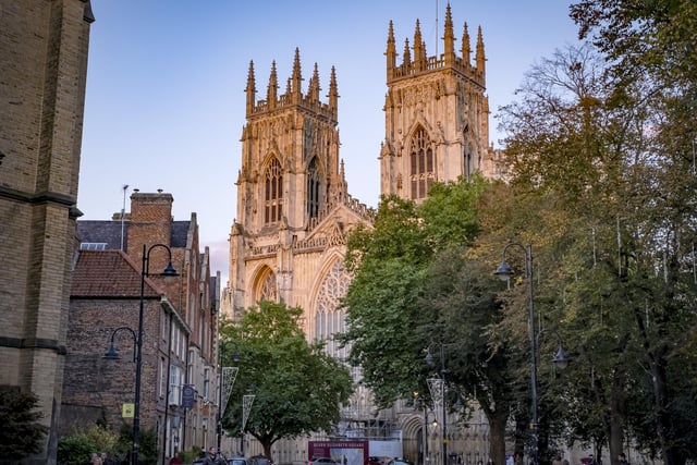 York is a historic town that dates back to Roman times and was occupied for over a century by the Vikings. It also has a beautiful 13th century Gothic cathedral.  Credit: Marisa Cashill