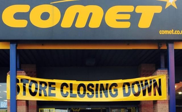 The electrical retail chain was formed in 1993, and was iconic for its bright orange and black logo and ‘We live electricals’ branding. The stores sold everything from TVs to household electrics. The final shops were closed down nationwide in December 2012.