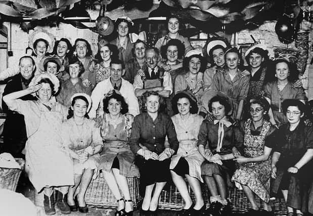 Bradleys Mill Christmas Party early 1940s