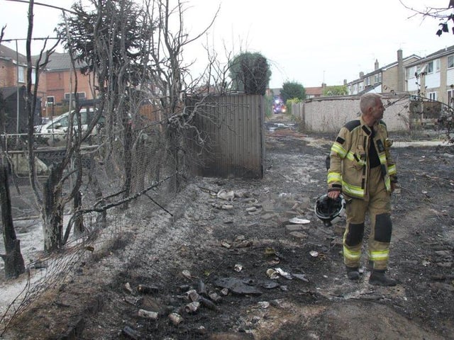 A major incident was declared in South Yorkshire yesterday due to wildfires which swept the county during the heatwave