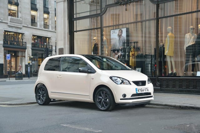 Average premium: £368.75. The Up's Spanish cousin, the Mii is fundamentally the same urban-friendly runaround rebadged by VW's sister brand and offered with various fashion-related special editions
