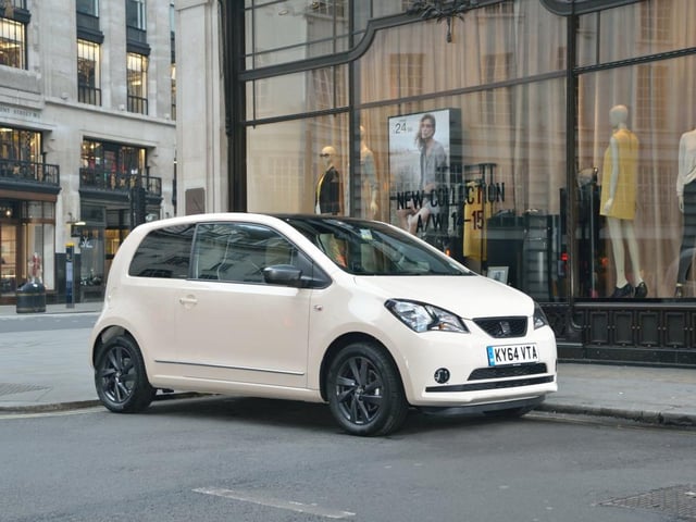 Average premium: £368.75. The Up's Spanish cousin, the Mii is fundamentally the same urban-friendly runaround rebadged by VW's sister brand and offered with various fashion-related special editions