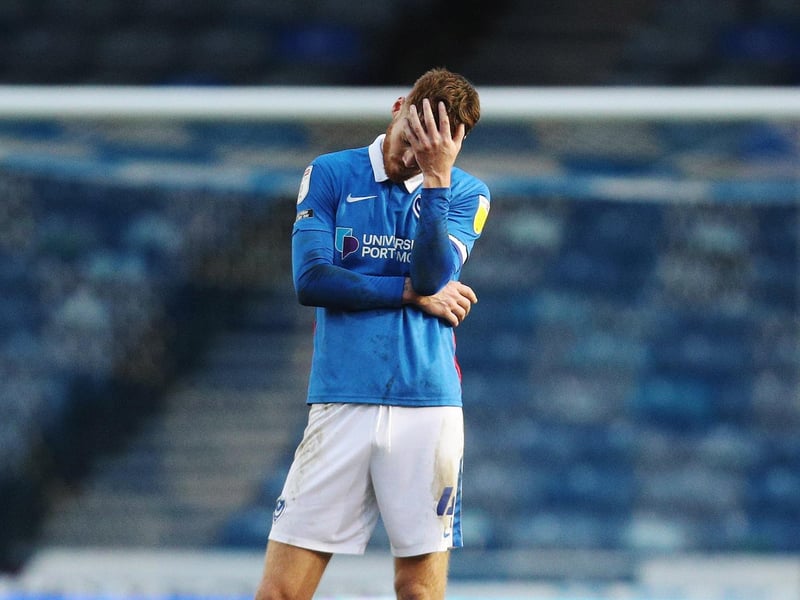 Pompey's former captain looks dejected in this picture after the Blues' home defeat to Blackpool back in February. It was a familiar pose by the midfielder as Pompey's promotion hopes took blow after blow until it was officially lights out against Accrington on the final day of the season. Naylor, though, was all smiles earlier this month when details of his three-year deal at Wigan was announced - a move which will become official on July 1 upon the expiry of his Blues contract.