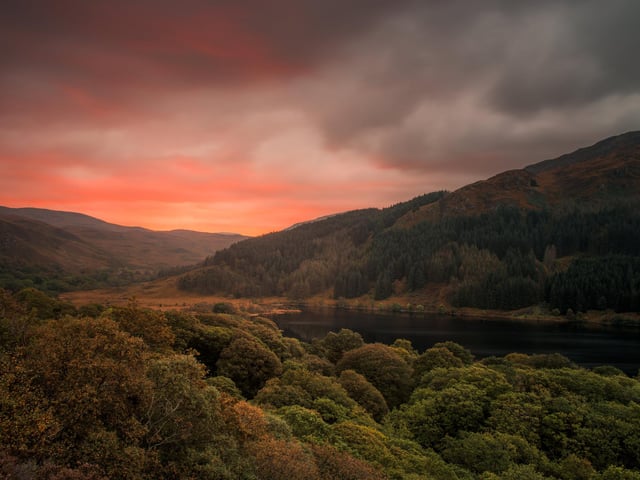 A  true gem of the Galloway Forest. A six-mile path will take you around Loch Trool, a peaceful body of water in the shadows of the Merrick, the highest peak in the south of Scotland.  PIC: Visit Scotland.