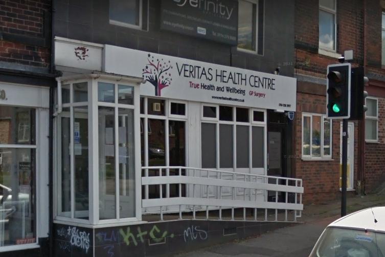 Veritas Health Centre, Chesterfield Road, Meersbrook
Five reviews, four with ratings. Average: Five