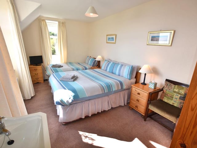 Five of the bedrooms are currently used for paying guests, with the rest serving as family accommodation