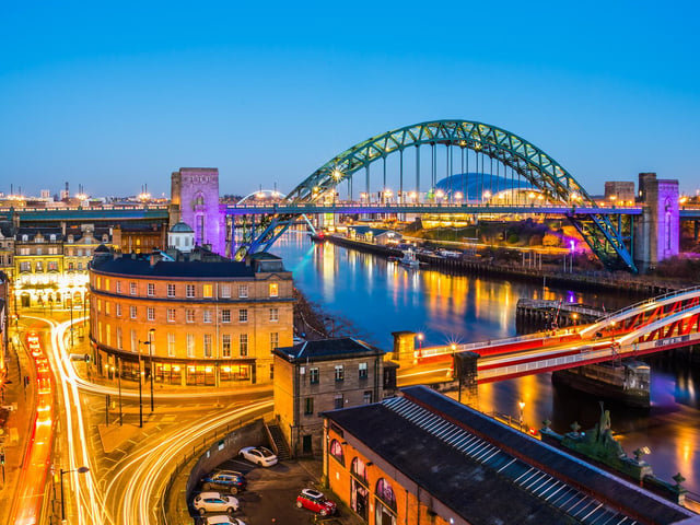 The north English city placed in the top three greenest cities in the UK. This was based on the number of public parks and gardens - a total of 498 in Newcastle.