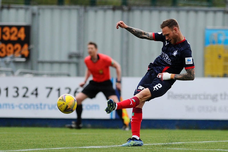 It didn't work out for the versatile full back during his one season with Falkirk and he had rejoined former club East Fife for a second spell at Bayview, having turned out for the Fiferes between 2015 and 2017.