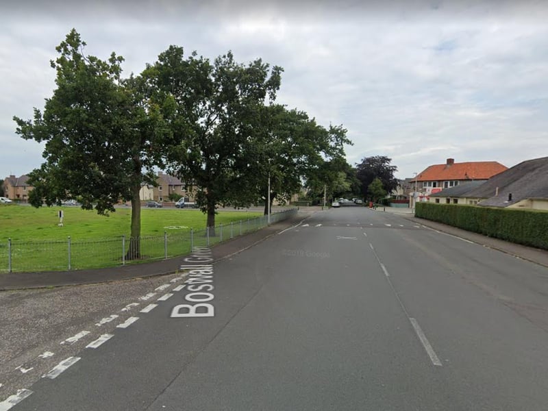 Boswall and Pilton has a population of 5,722 and recorded 60 new cases of coronavirus in the last week.