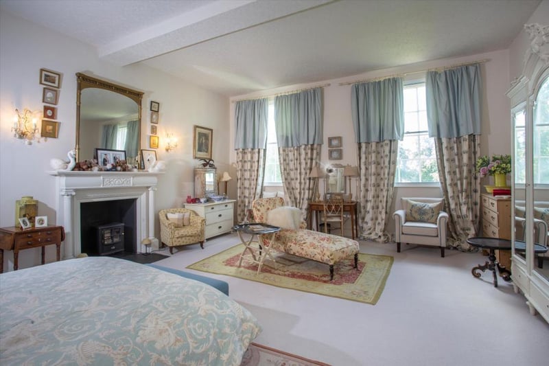 The property boasts seven bedrooms, three of which are ensuite.