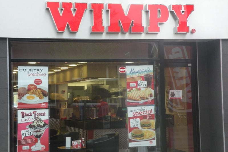 Do you remember having a Wimpy in Rushden or Wellingborough?