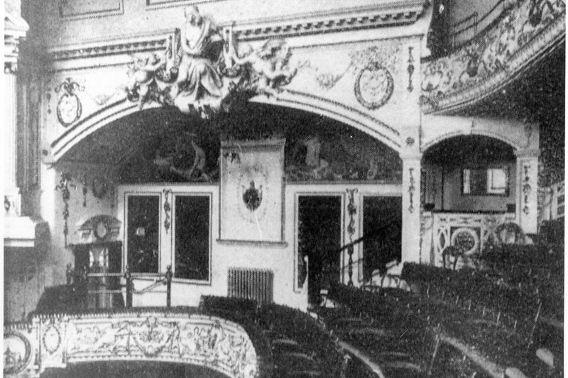 The Upper Circle in the Empire Theatre. Photo: Hartlepool Library Service.