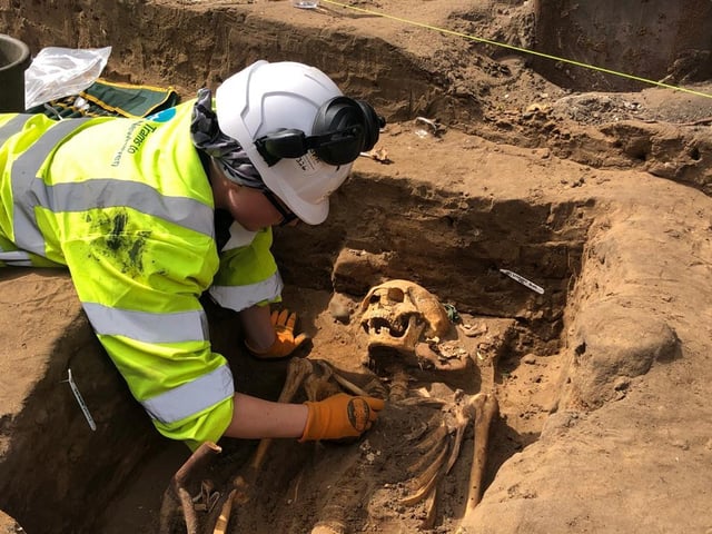 Following the excavation, the remains will be examined in the hope to uncover new information on the origins, health, diseases and diet of the people of medieval Leith.