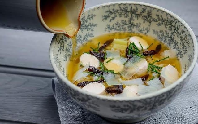 Is this A) Scotch Broth, B) Cock A Leekie or C) Cullen Skink?