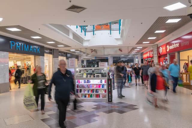 The town’s mini-Meadowhall is on the market for £10.5m after going bust last year.