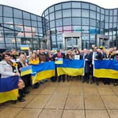 Sheffield councillors of all political parties united together to support Ukraine and condemn the invasion