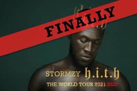 Stormzy is due to to perform in Sheffield in March.