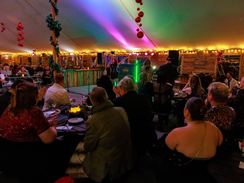 The  Queens Hotel Winter Lodge is fantastically festive with live music.

Picture: Steve Spurgin