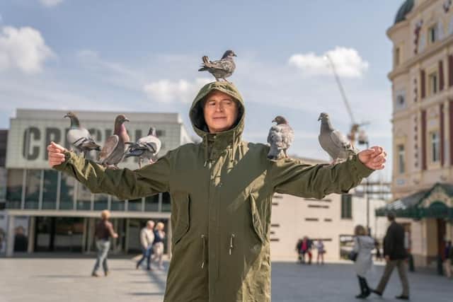 The Full Monty cast have revealed their favourite locations and the Sheffield welcome they received for new Disney+ series. Picture shows Robert Carlyle, as Gaz, in Tudor Square, where he moved by his welcome to the city.