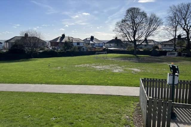 Ecclesall Primary School playing fields. Parents have objected to a school’s plans to build a new multi-use games area and running track over long established playing fields.