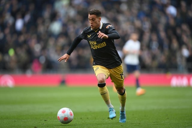 A former Atletico Madrid and Liverpool full-back, Manquillo has over 100 appearances under his belt for Newcastle but is another to have fallen down the pecking order since the addition of new players - not least Kieran Trippier. Has made only two appearances across all competitions this season but could be in line for a third.