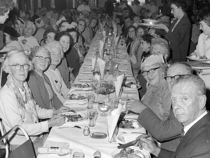 Did your grandparents or great-grandparents attend the pensioners' dinners?