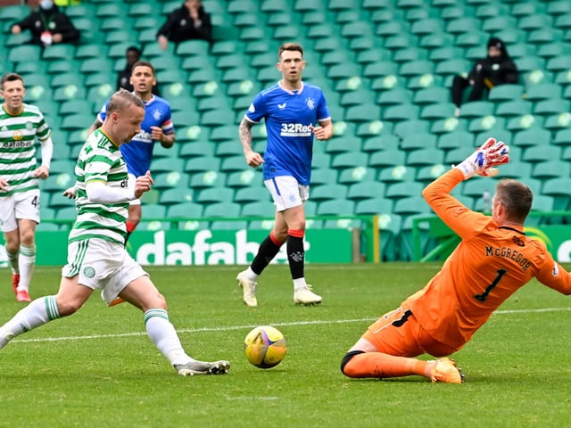 The striker missed a huge chance to get his side back into the match, taking a poor touch as he tried to go around Allan McGregor.