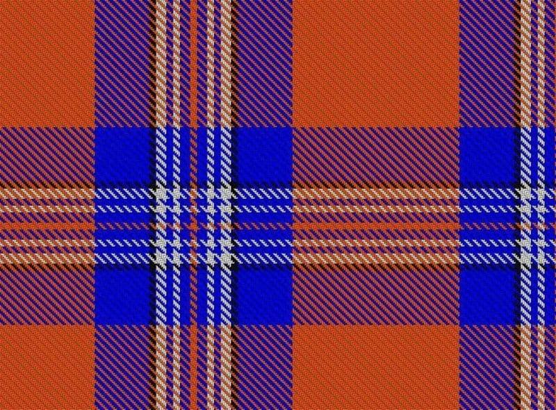 Irn Bru's own tartan was originally designed in 1969 as the 'Barr tartan' and was updated in the 90s with a redesign by Kinloch Anderson that saw its name changed to 'Irn-Bru tartan'. It has since been registered with the Scottish Tartans Society.