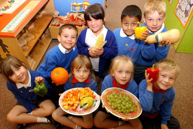 A healthy eating project at Throston Primary School, held in conjunction with Asda, got lots of interest from pupils in 2006. Can you spot someone you know?