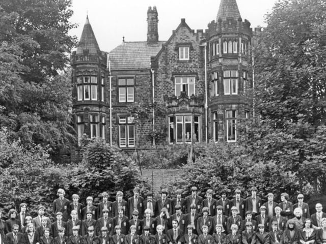 Sheffield Boys Independent Grammar School, The Tower, Brincliffe Crescent, Sheffield, in around 1977.