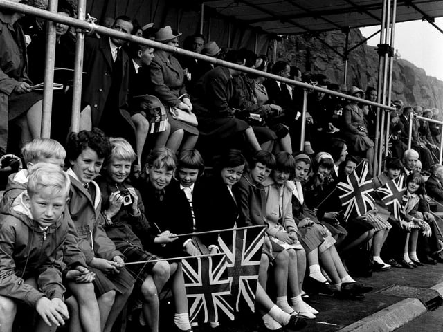 School children from North Queensferry had the best view in the house at the bridge opening.