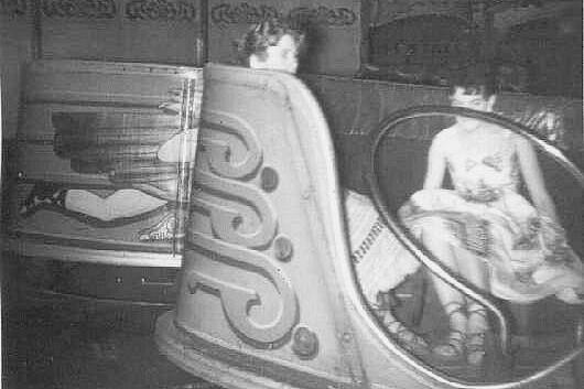 Fun at the fairground in 1959.