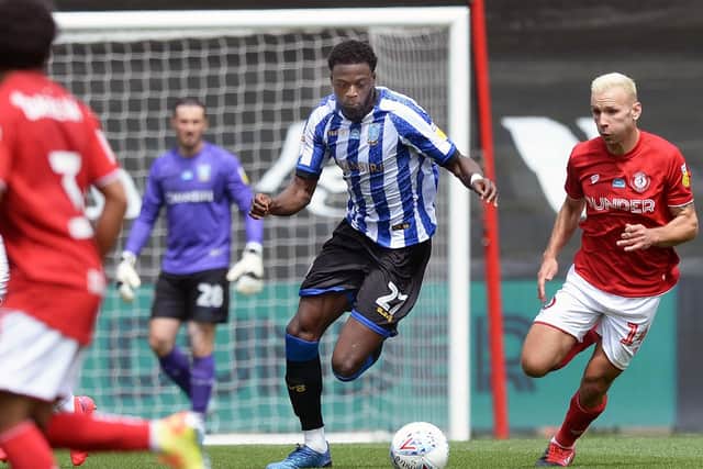 Dominic Iorfa has proven to be a successful signing for Sheffield Wednesday: Pic Steve Ellis