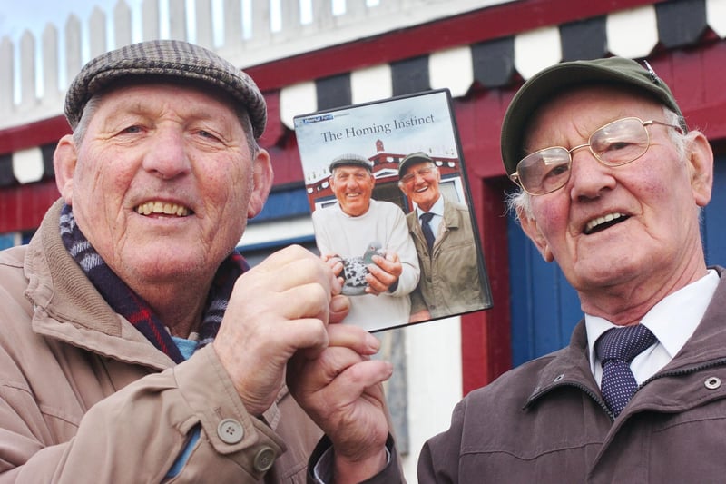 Maurice and Jacky Surtees at a pigeon cree in Ryhope where there told the Echo about their lives as pigeon men, as featured in the film The Homing Instinct.
