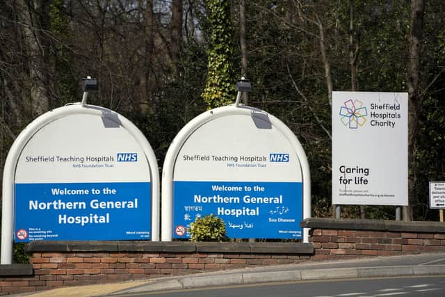 This Star reader says Sheffielders are ‘so lucky’ to have the Northern General Hospital serving them. Picture Scott Merrylees