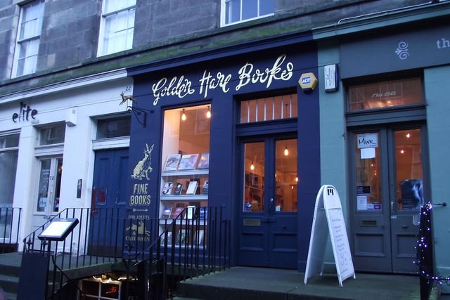 Award winning Stockbridge bookshop Golden Hare Books is atop the list for visiting once it reopens fully