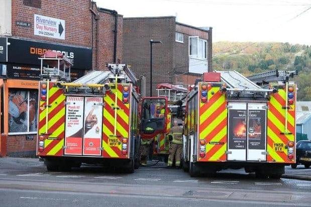 An investigation was launched into a blaze at a Sheffield industrial unit, which claimed the life of a man aged in his 80s. Four fire engines were deployed to the blaze, which broke out on the second floor of an industrial unit on Balaclava Road, off Infirmary Road, in Sheffield, on November 2, 2021. According to a spokesperson for South Yorkshire Fire and Rescue, the deceased reportedly worked on the second level repairing power tools. Firefighters from Rivelin, Central and Parkway stations were sent to the scene, which led to trams being stopped along the busy street at one point. South Yorkshire Police also attended the scene which was cordoned off with blue and white police tape.