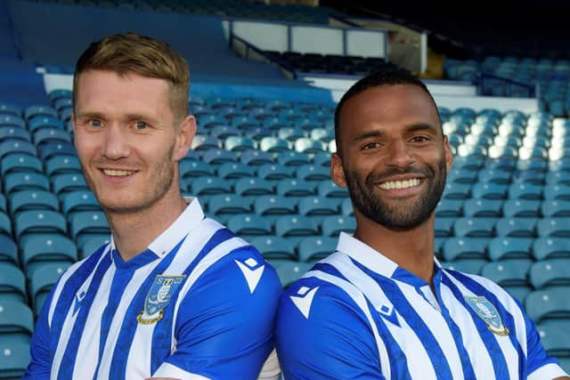 Sheffield Wednesday signed two players from Rotherham United on Wednesday. (via @SWFC / Photo by Steve Ellis)