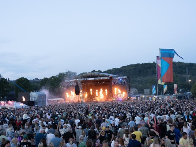 Hillsborough Park was packed across the three days.