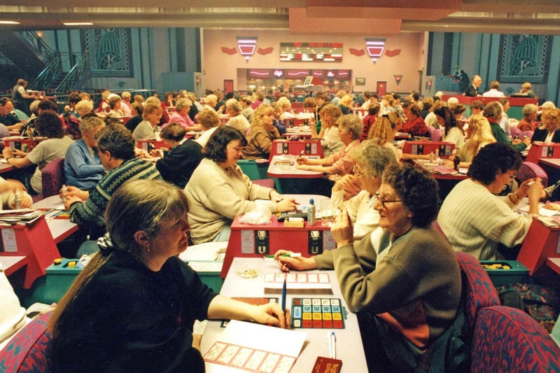 Savoy Bingo in Southwick in January 1996. Does this bring back great memories?