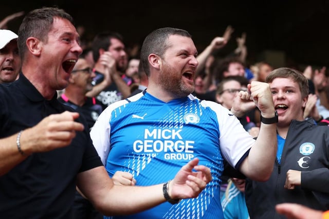Peterborough United are struggling with life back in the Championship but are averaging just under 10,000 fans at London Road. (Photo by George Wood/Getty Images)