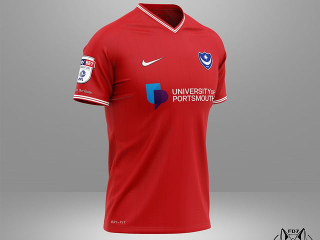 A red design wouldn't be popular with all with the Southampton links - but this is very similar to an 80s away kit.