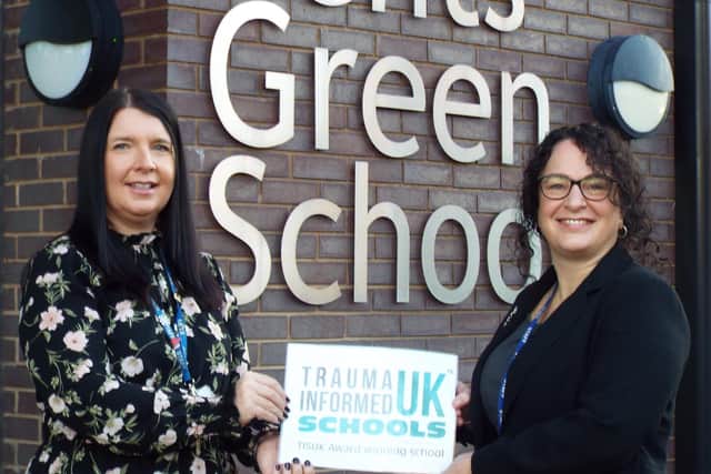 Bents Green School is the first in Sheffield to receive a Trauma Informed School Award